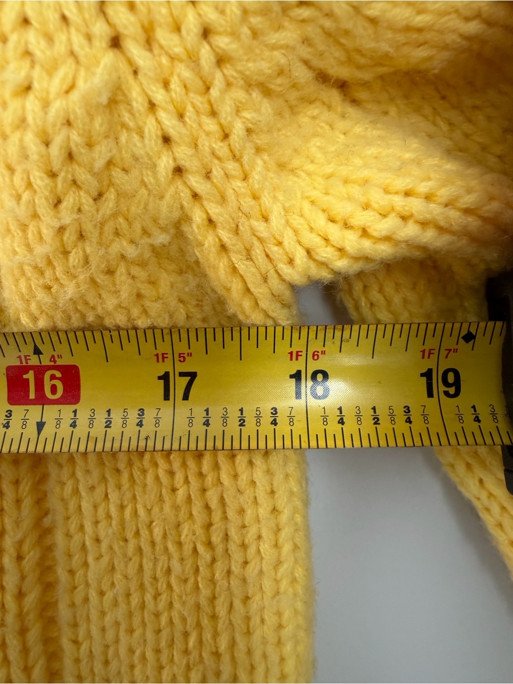 Vintage 60s Lacoste Tennis Sweater Izod Yellow Cable Knit Blue Alligator - Picture 9 of 10